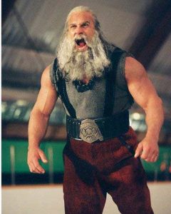 Bill Goldberg in Santa Slay one of the classic horror Christmas movies