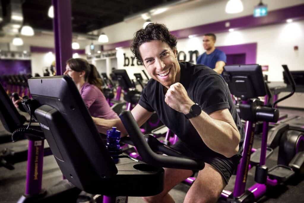 man creating motivational fitness videos