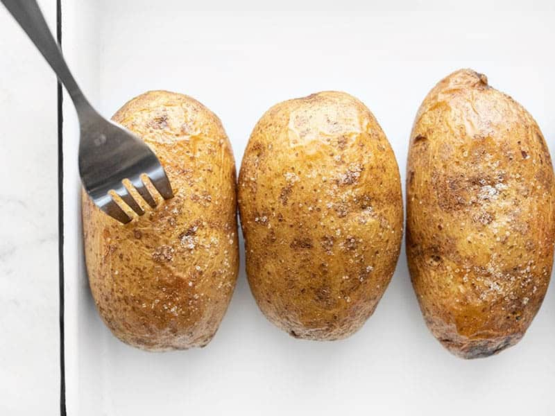 baked potatoes